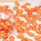 200pc Burnt Orange Silk Rose Petals - Fall Wedding Flower Girl Petals - Autumn Aisle Runner & Table Scatter - Thanksgiving Party Confetti & Centerpiece Decor